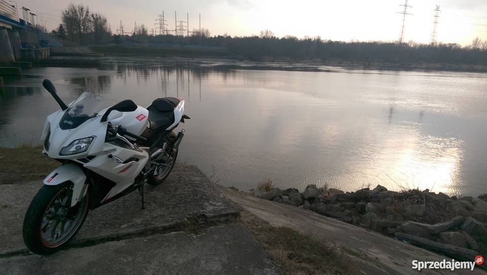 Aprilia rs 125 2010 White mazowieckie Legionowo sprzedam