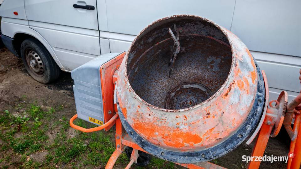 Betoniarka 125 litrów zasilanie 230V kujawsko-pomorskie Dobrzyń nad Wisłą