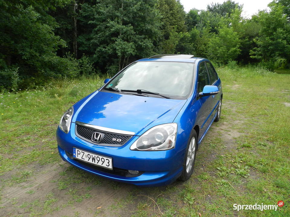Honda Civic VII śliczny Civic 20iSport 160 bez Puszczykowo