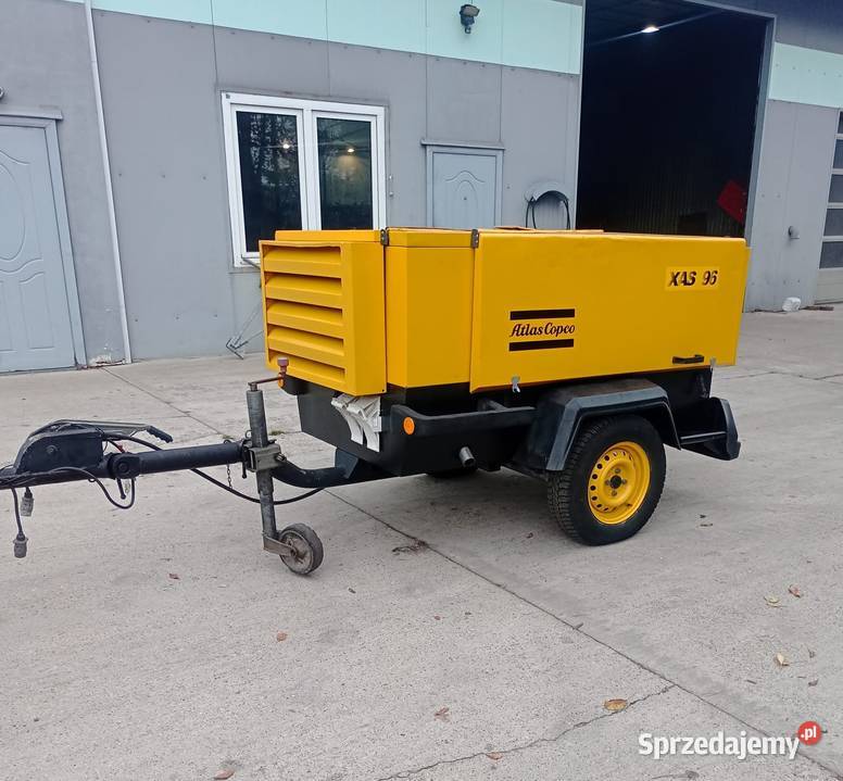 Kompresor spalinowy śrubowy Atlas Copco XAS 96 małopolskie Kraków