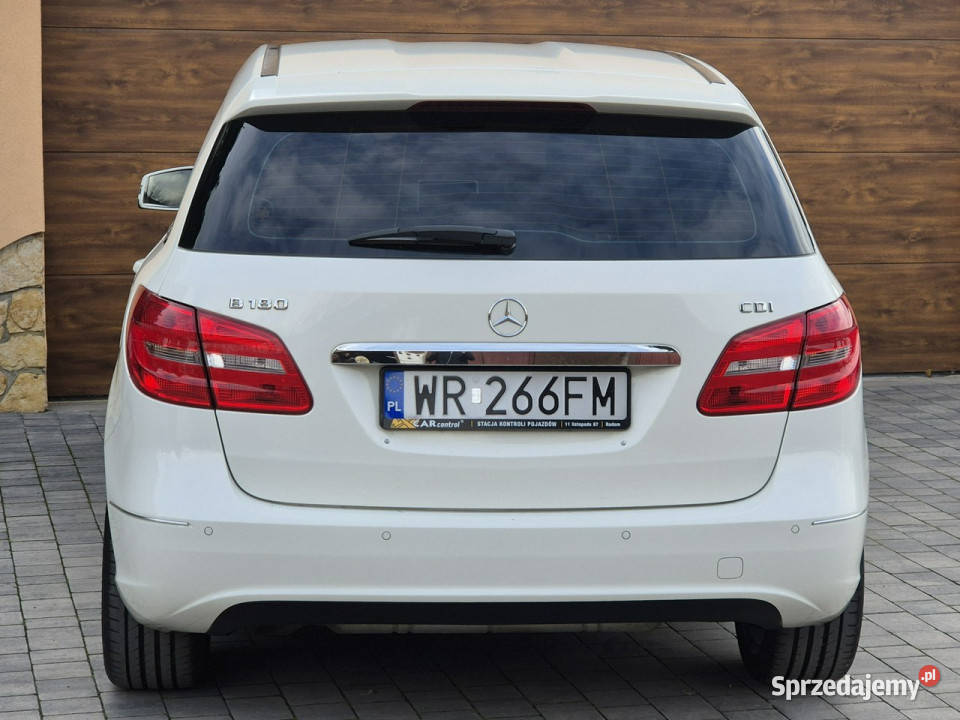 Mercedes B 170 Automat 2014r Org Lakier Pełnej światła przeciwmgielne Motoryzacja