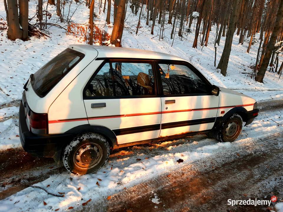 Subaru Justy AWD 4x4 1991r Tymowa Sprzedajemy.pl