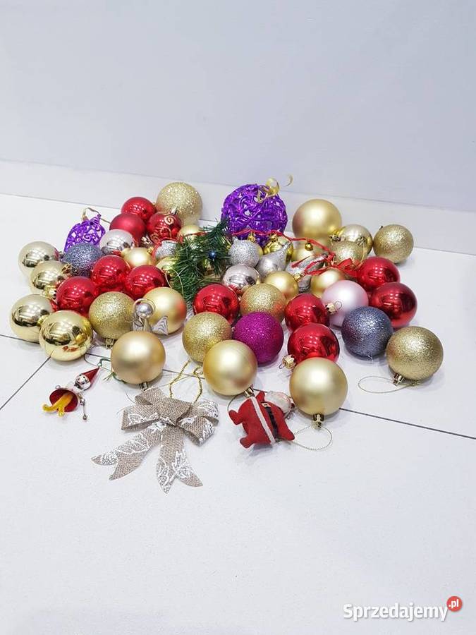 Mega zestaw bombek choinkowych Dąbrowa Górnicza