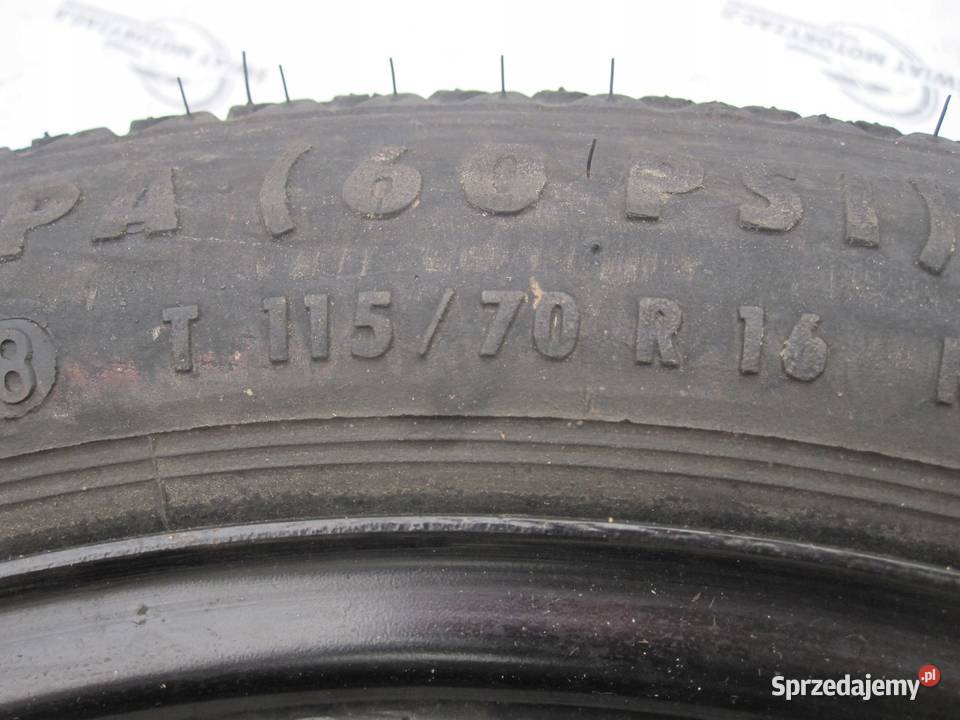 OPEL VECTRA C koło dojazdowe 1157016 92M 5x110