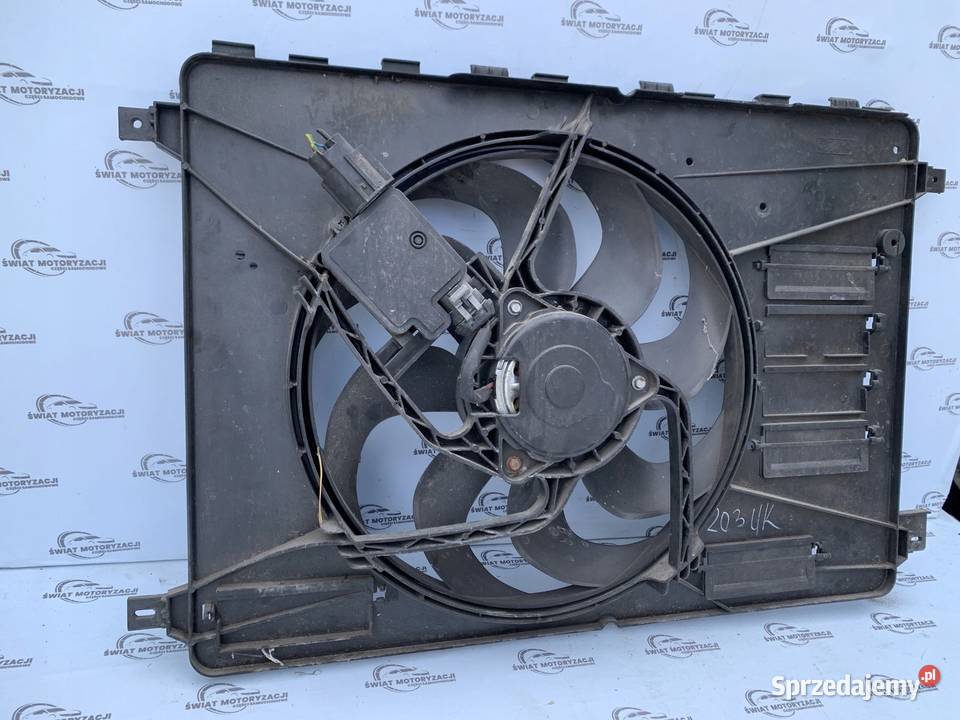 FORD MONDEO MK4 wentylator chłodnicy 6G918C607PE Wentylatory chłodnicy Części samochodowe