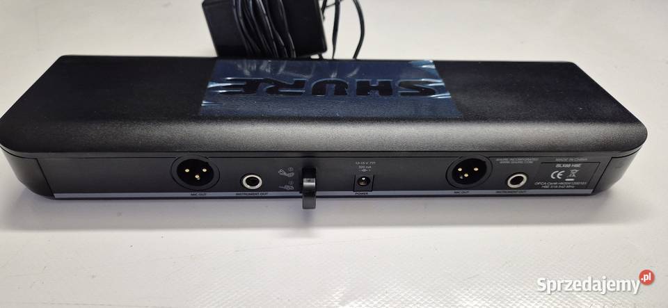 Shure BLX88 podwójny odbiornik bezprzewodowy mikrofony
