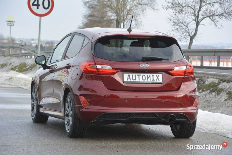 Ford Fiesta 10 EcoBoost STLine android auto car aluminiowe felgi podkarpackie Sędziszów Małopolski