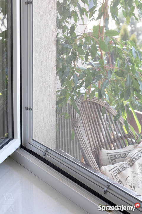 MOSKITIERA OKIENNA profil aluminiowy kołnierzowy Wystrój okien Kraków