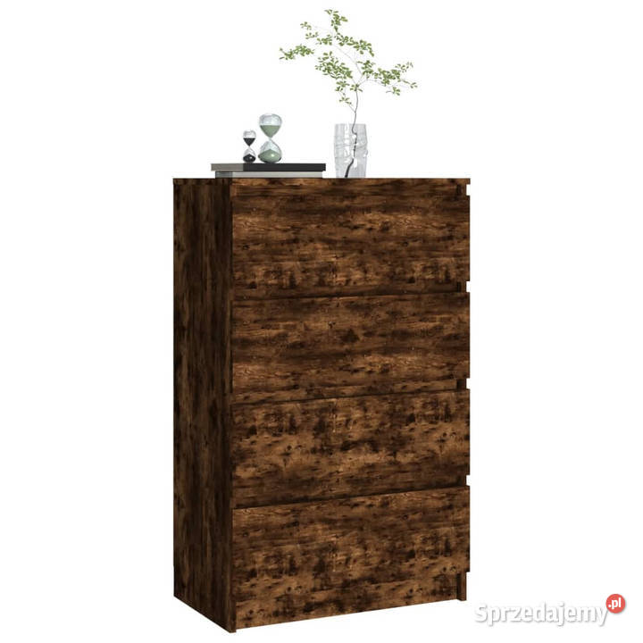Komoda przydymiony dąb 60x35x985 WM815075