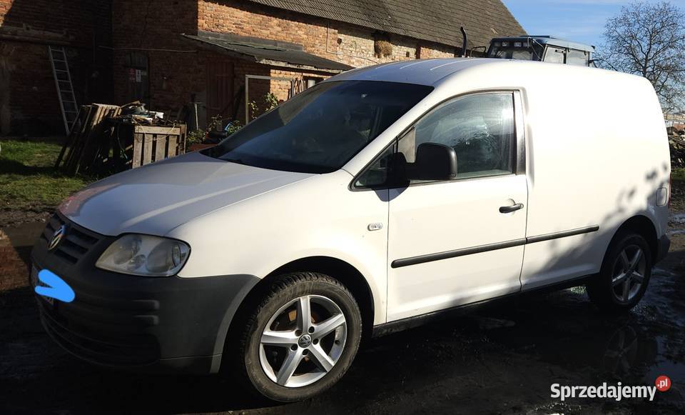 Volkswagen Caddy 20 SDI 2004 biały dolnośląskie Głogów