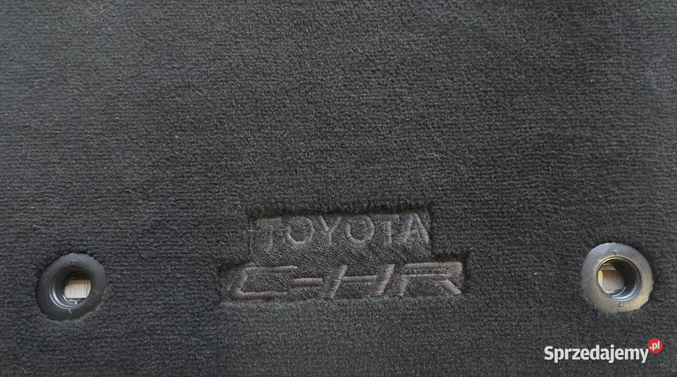 ORYGINALNE Dywaniki WELUROWE Toyota CHR 1 GR Lubanie