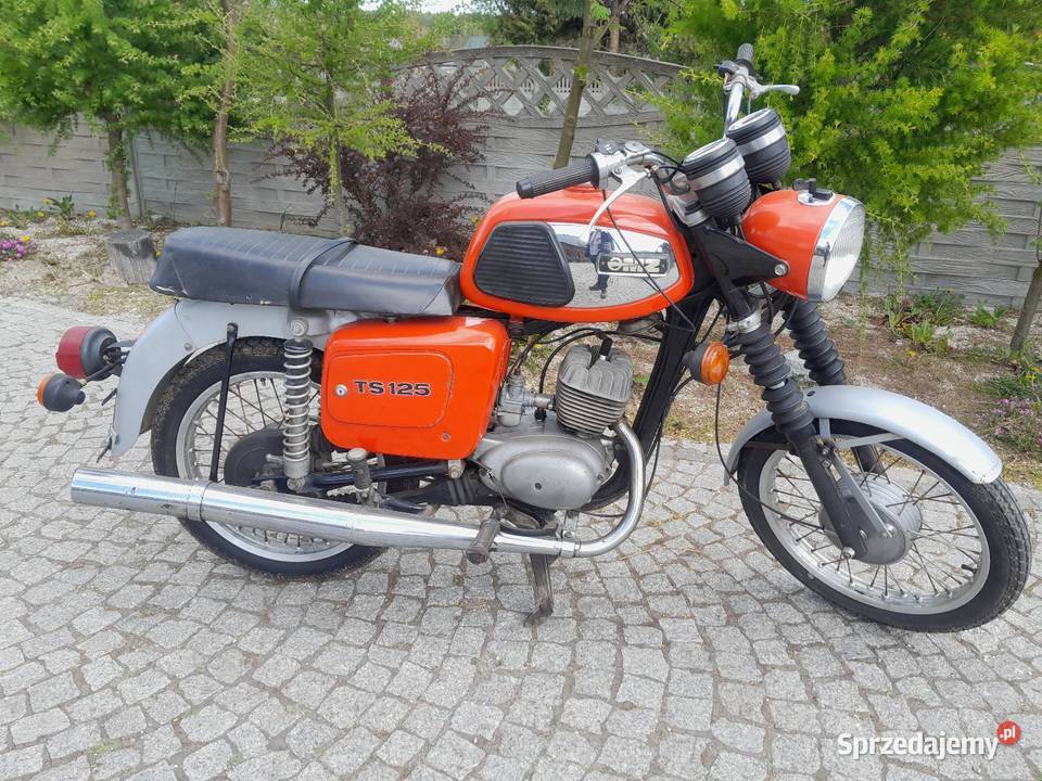 Mz ts 125 z dokumentami redukcja kolekcji Tychów Nowy sprzedam