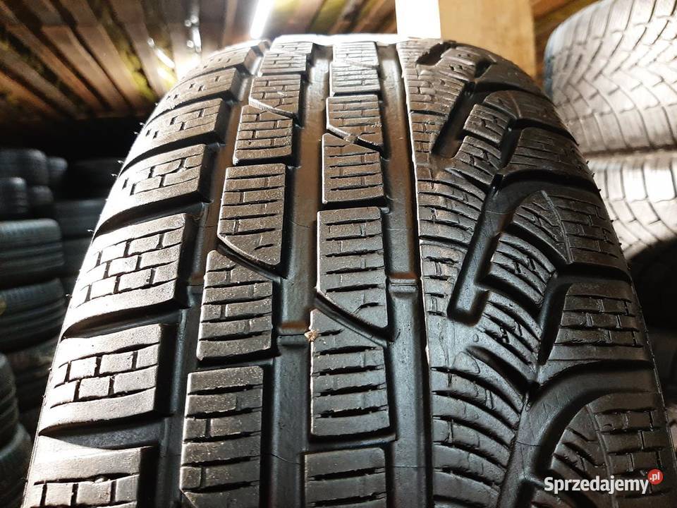 2x Opona UŻYWANA ZIMOWA 20555R17 PIRELLI 119