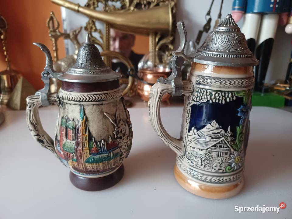Piękny kufel ceramiczny Poznań sprzedam