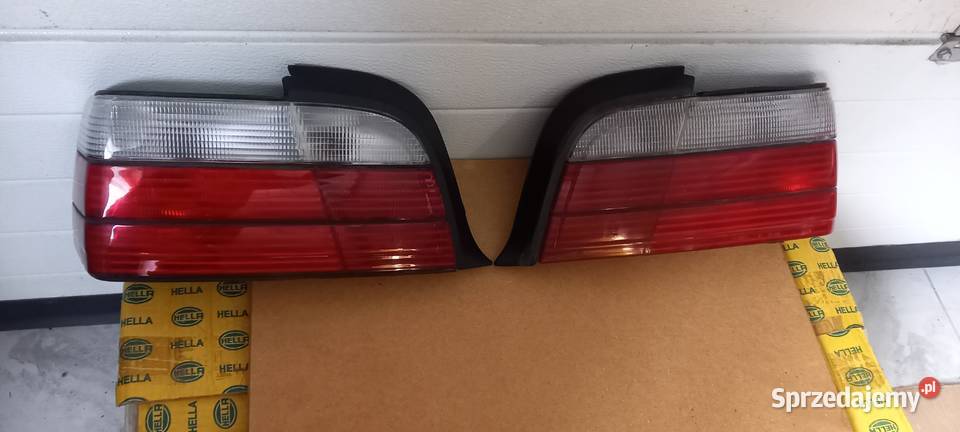 BMW e36 coupe cabrio lampa tył lampy z białym osobowe podkarpackie Brzozów
