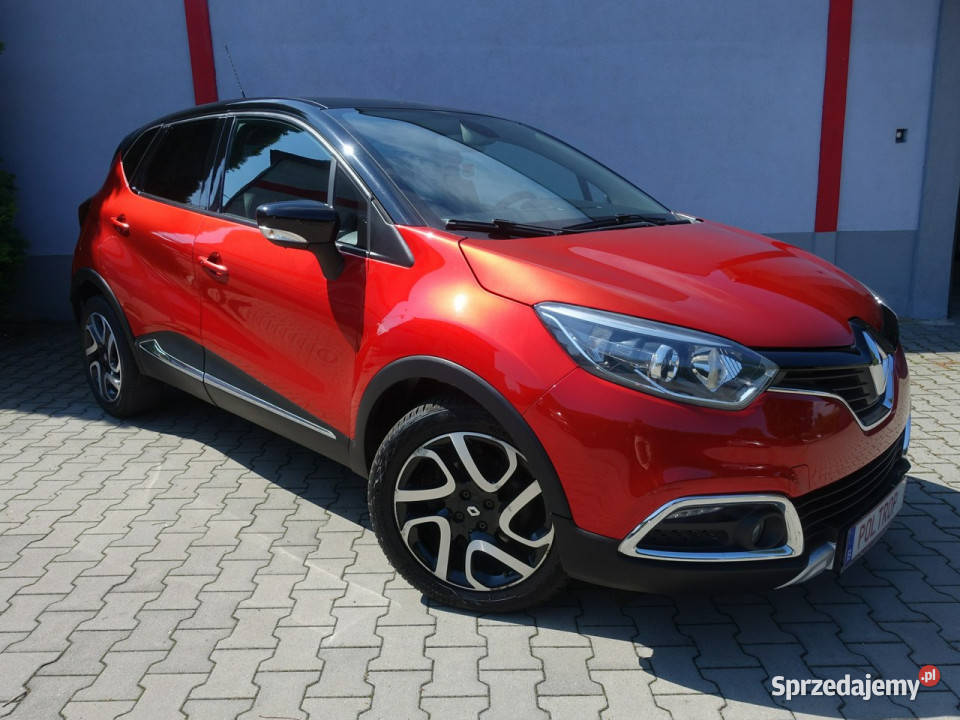 Renault Captur 12i Automat Navi Skóra Alu Ledy światła do jazdy dziennej śląskie
