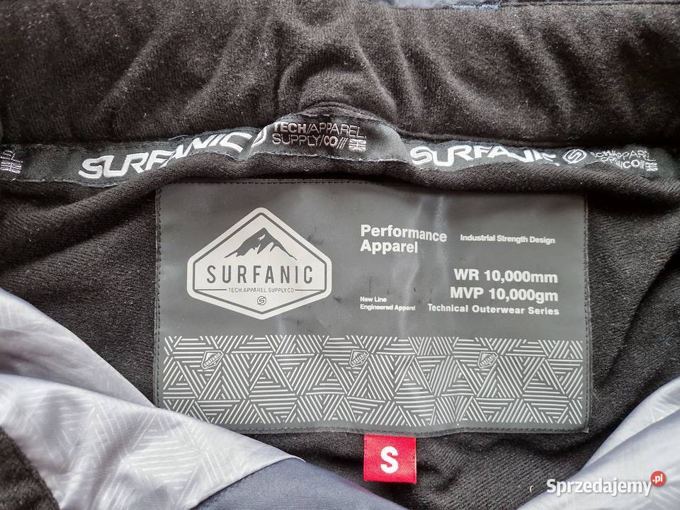 Spodnie narciarskie grafitowe rozmiar S firmy