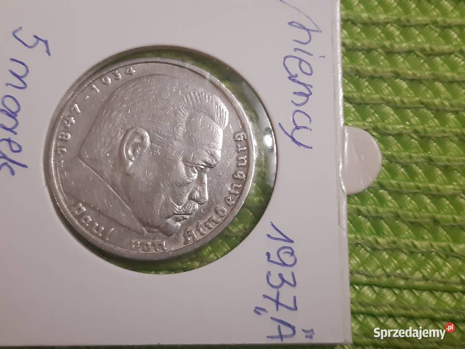 moneta srebrna Niemiec III Rzesza Łomża sprzedam