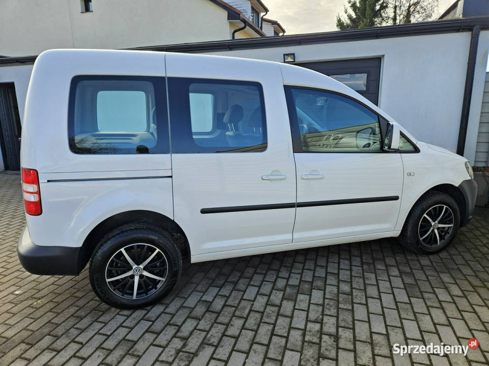 Volkswagen Caddy 20 MPi 109 benzyna NOWY GAZ LPG garażowany sprzedam