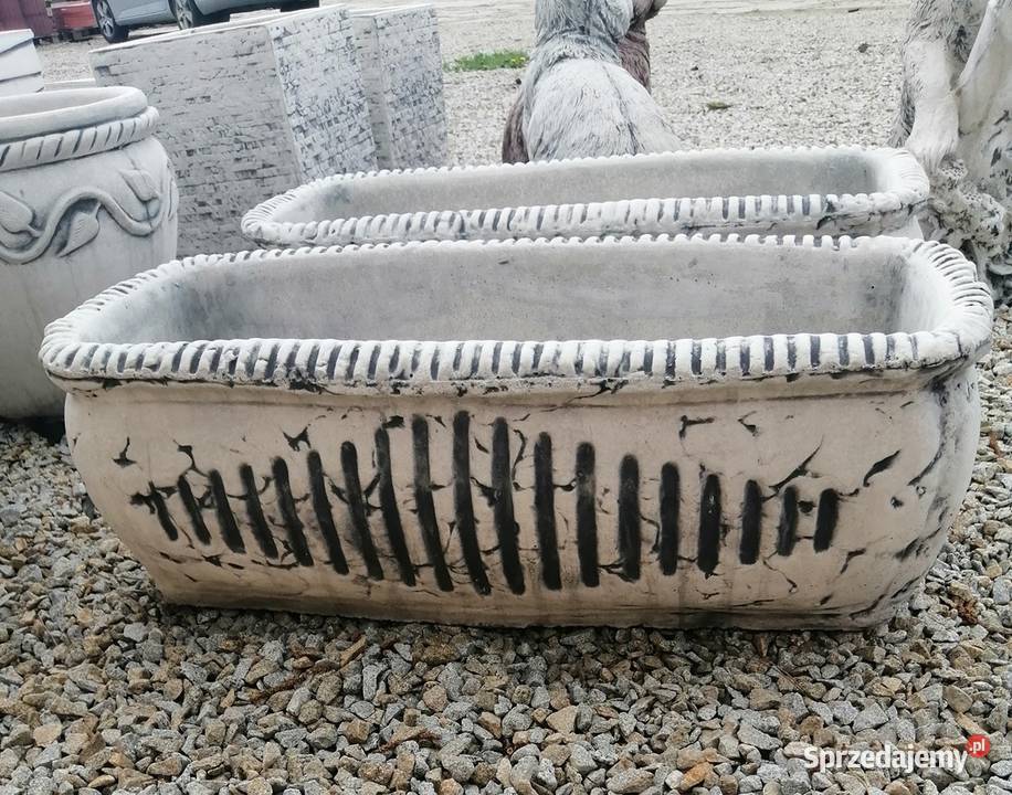 KORYTKO OGRODOWE BETONOWE K4 Nysa