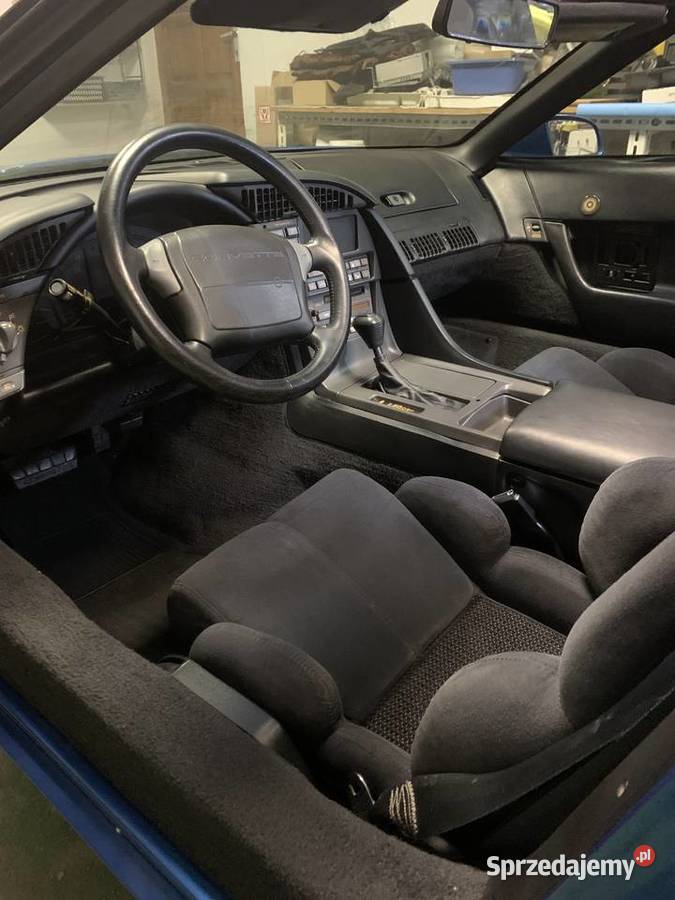 CHEVROLET CORVETTE 1991 Quasar Blue Metalic Białystok sprzedam