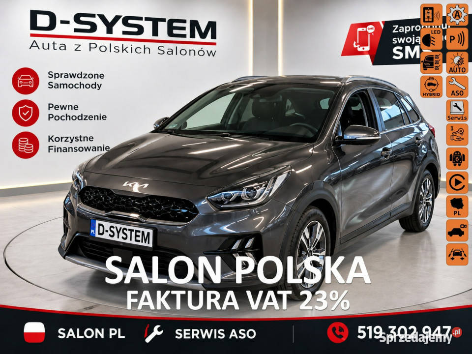 Kia Niro 22 Salon Polska 1Właściciel Niro 16 GDI Niro Białystok