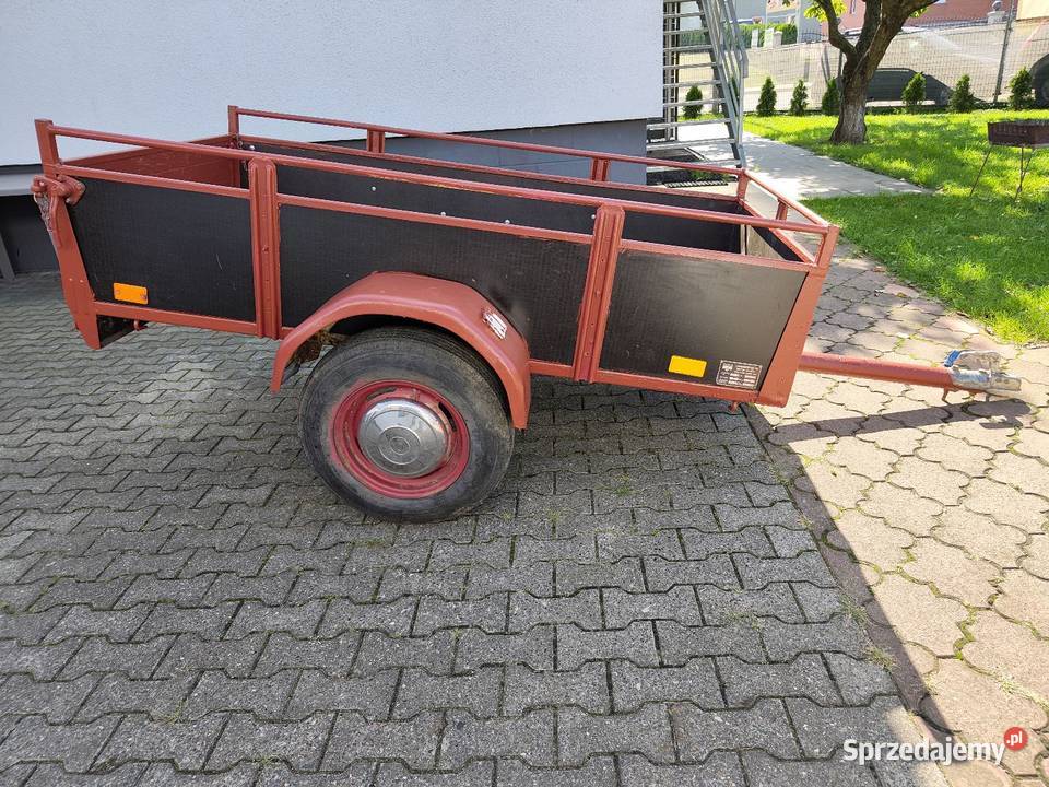 Sprzedam przyczepkę zarejestrowana burtowe Gniezno