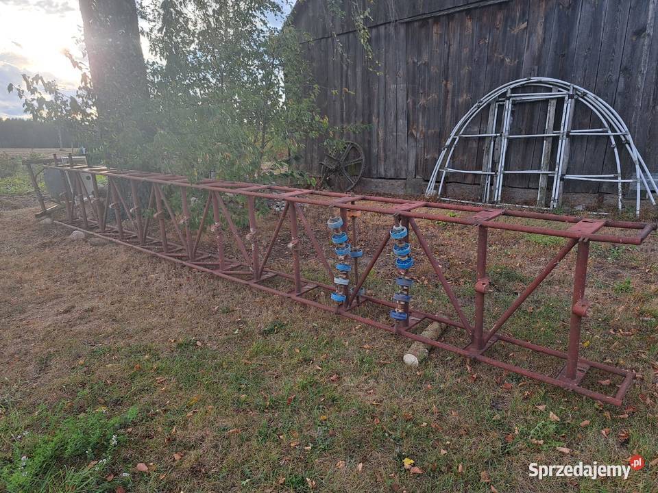 Rama do taśmociągu z wałkami nieuszkodzony Czarniewo