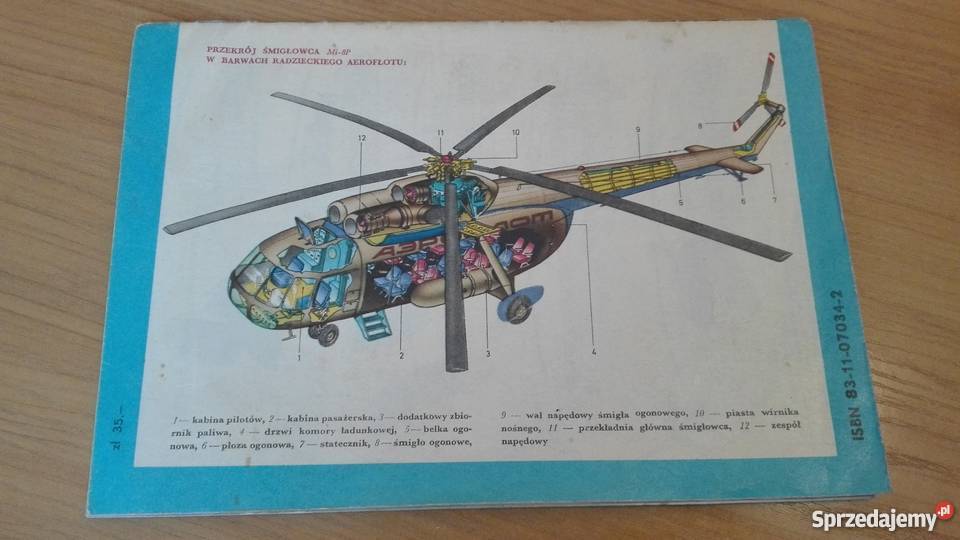 Śmigłowiec Mi8 Jerzy Grzegorzewski militaria, broń, wojskowość Gdańsk sprzedam