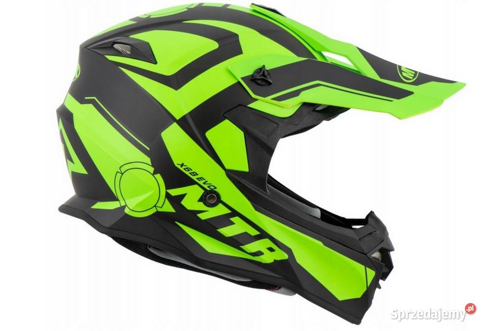 Kask motocyklowy MTR X6B homologacja cross
