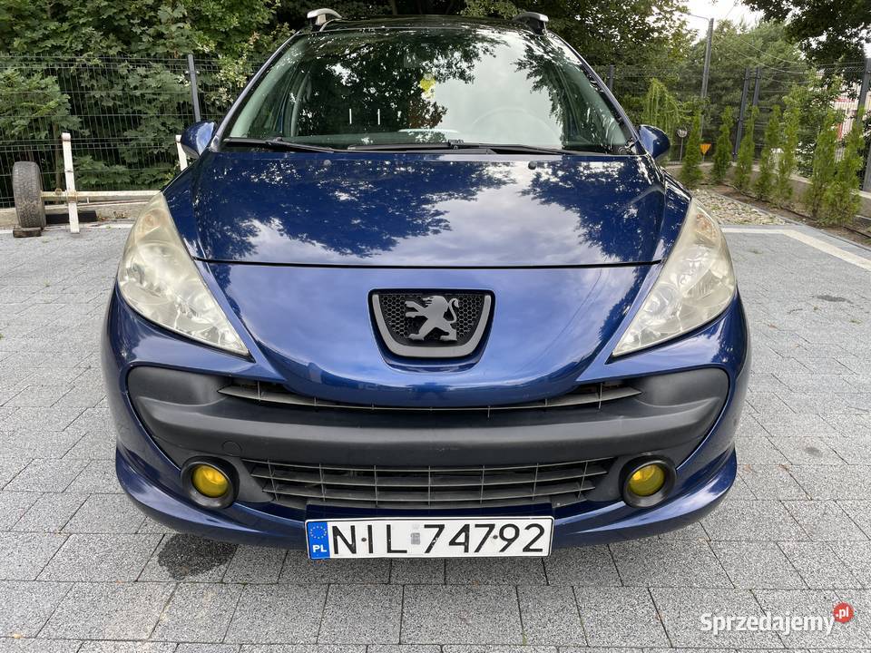 Peugeot 207sw 16 HDI 90 271 elektryczne lusterka Iława sprzedam