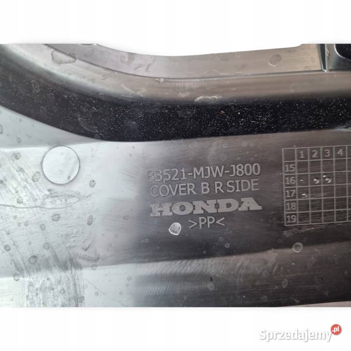 PRAWA OWIEWKA BOCZEK Honda CB 500 X CB500X PC59 Chełm