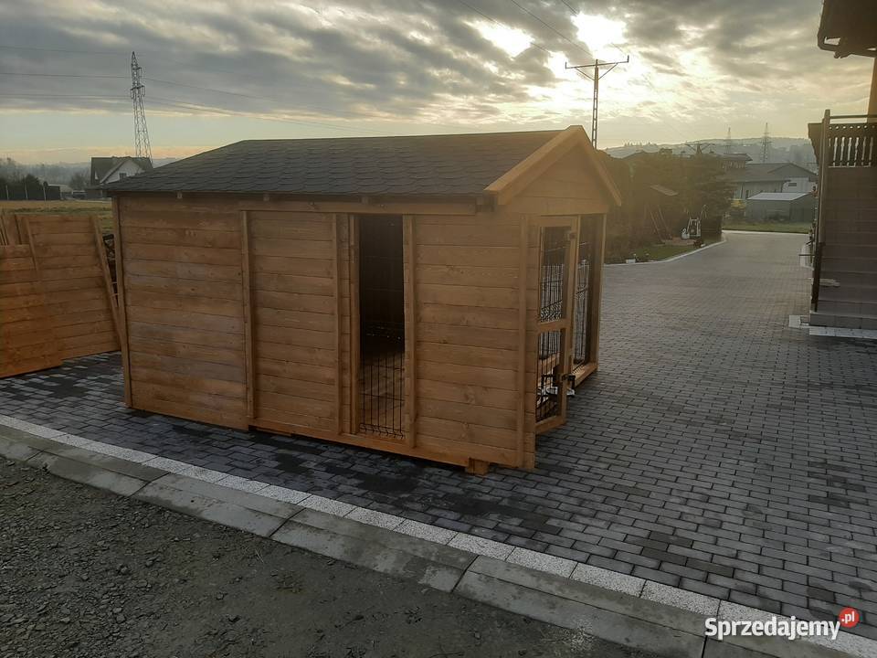 Kojec psa drewniany Jordanów