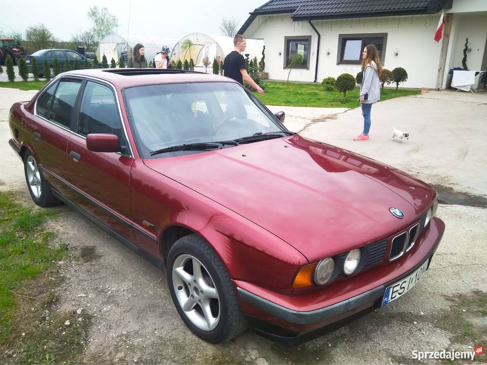 BMW e34 w stanie benzyna+LPG Seria 5 Łask
