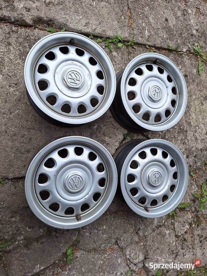 Felgi 15 serduszka 4x100 vw GTI Rarystas stalowe Gołdap