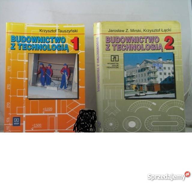 Budownictwo z technologią 2 tomy Tauszyński fa technika, nauki techniczne Goleniów