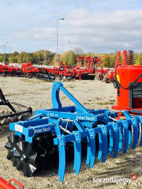 INTERTECH Agregat Przedni Talerzowy IT 25 m Zawieszane Rzędziany