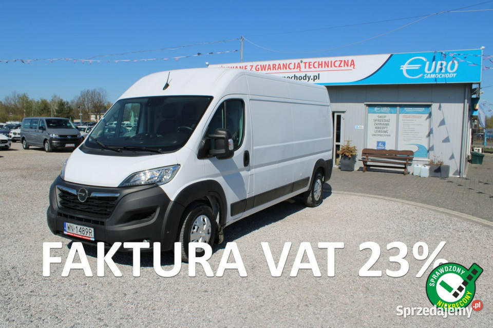 Opel Movano 23 136 L3H2 Winda netto 77967PLN klimatyzacja Warszawa