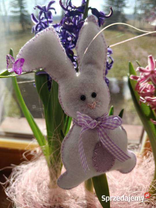 Zajączki króliczki kicaki maskotka zawieszki małopolskie Kraków sprzedam