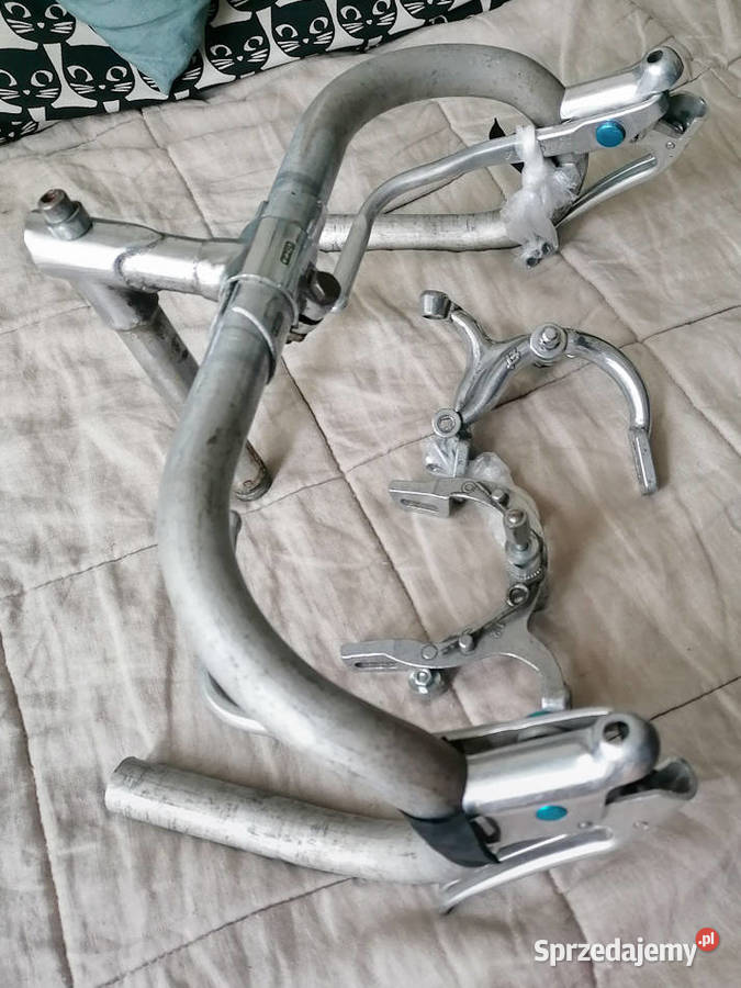 Kierownica baranek retro klamki hamulce mostek Części i akcesoria Sosnowiec sprzedam