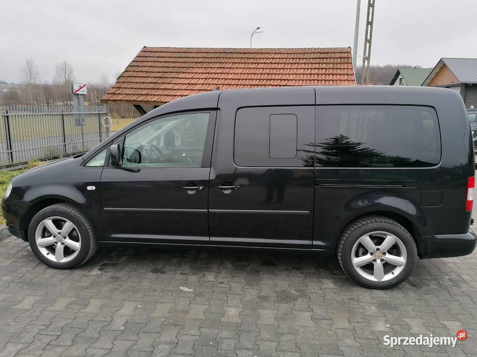 Vw Caddy Maxi Family 7 osób 19 tdi 225 000 Stan automatyczna małopolskie Gorlice