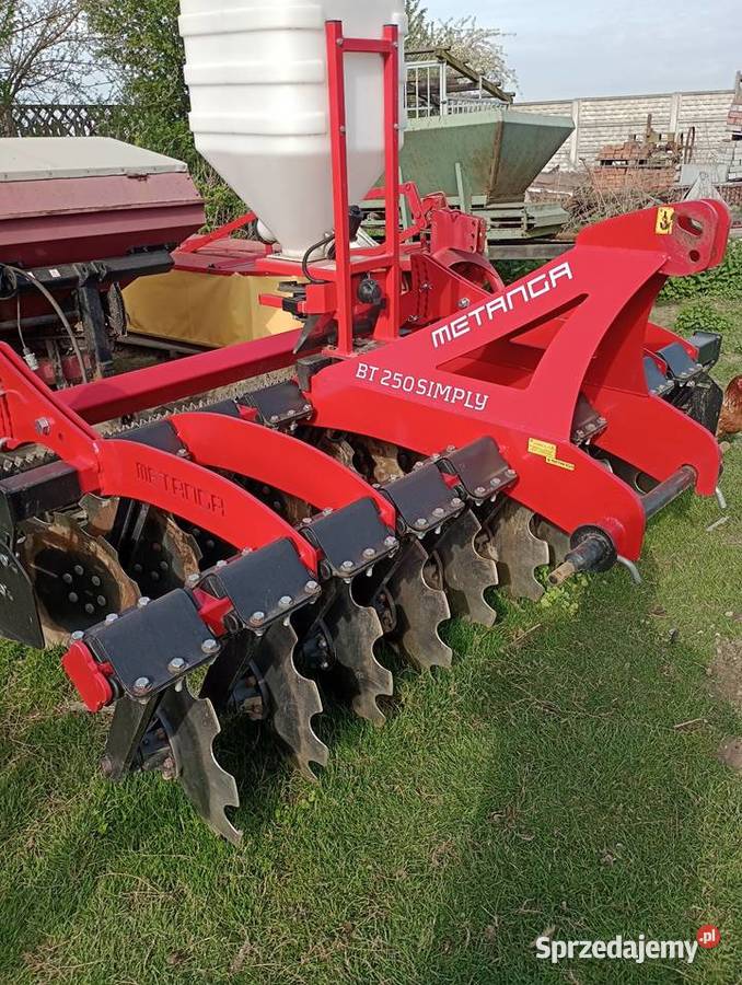 Brona talerzowa 25 m z siewnikiem Strzelce Opolskie