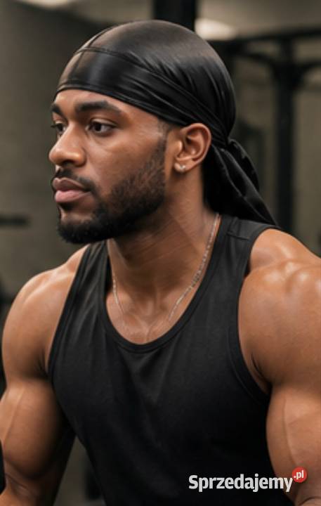 2x Chusta Durag Satynowa Bandana Pirate Hat