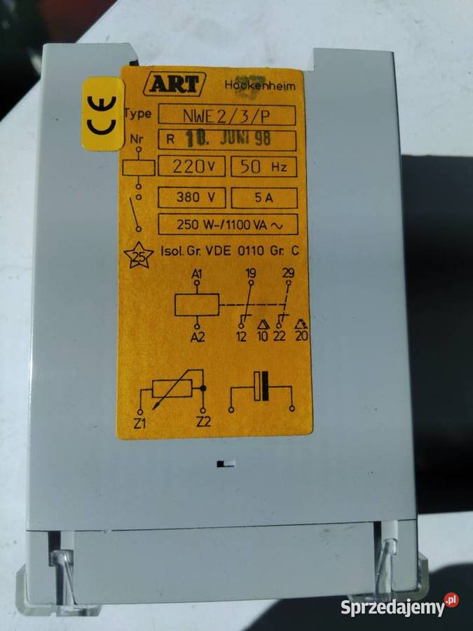 przekaźnik czasowy timer marki Hockenheim Michorzewo