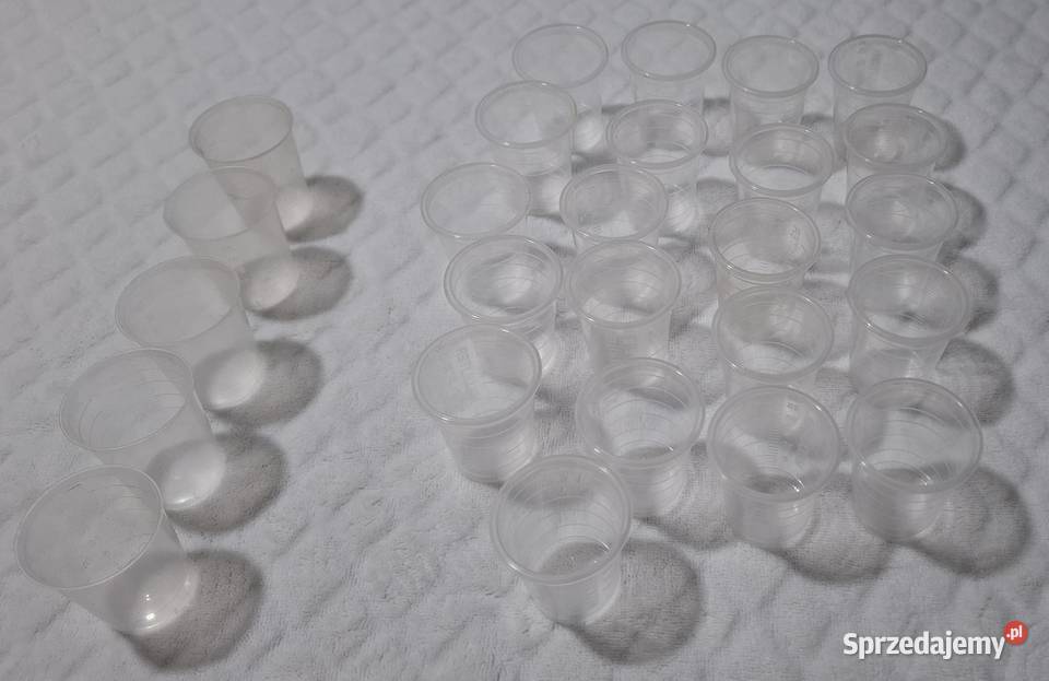 Kieliszki plastikowe 30ml mix 26 Kreatywne Czeladź