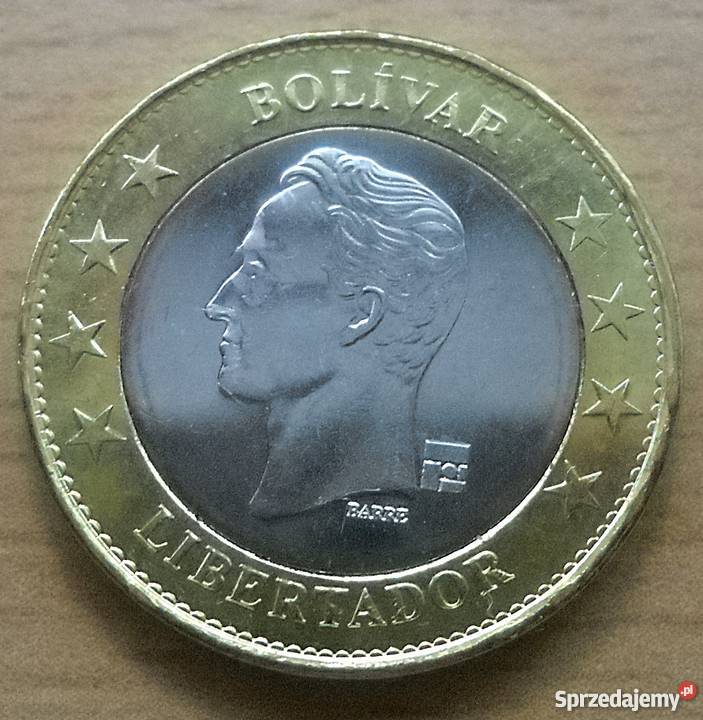 WENEZUELA1 BOLIVAR2018 rŁADNY Legionowo