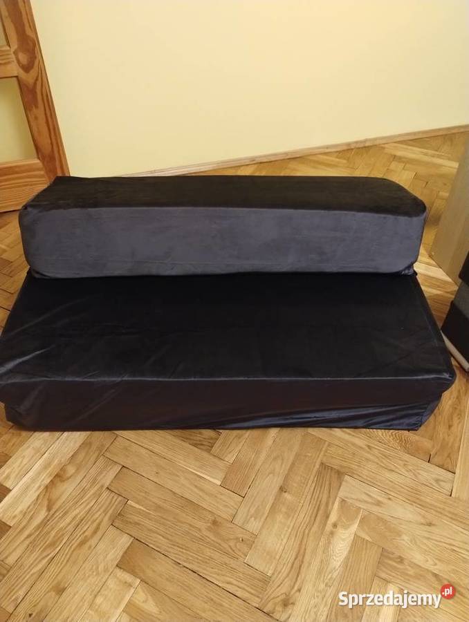 Materac fotel kanapa rozkładana SARA CZARNA
