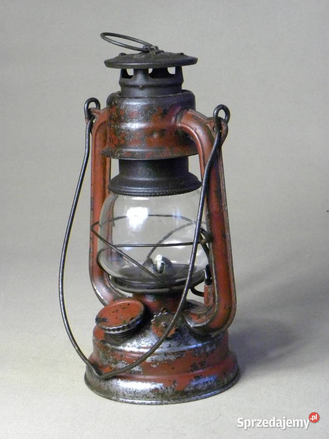 Polska lampa naftowa Jupiter 0 Huta Silesia Legnica