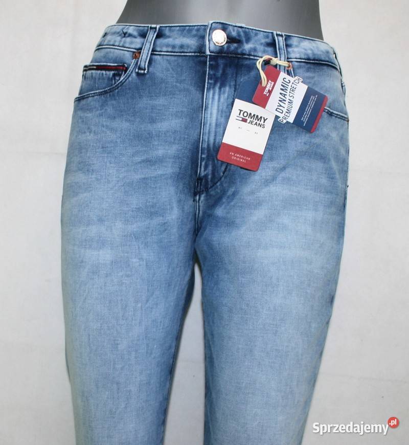 Tommy Hilfiger damskie jeansy TJ Sylvia rurki Tarnowskie Góry sprzedam