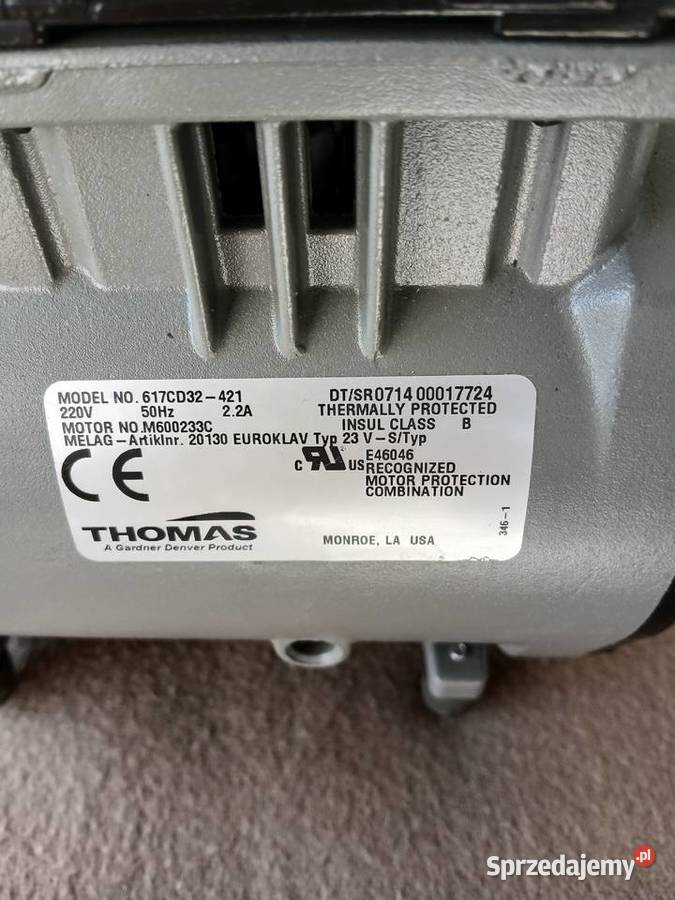 Sprężarka tłokowa próżniowa Wrocław